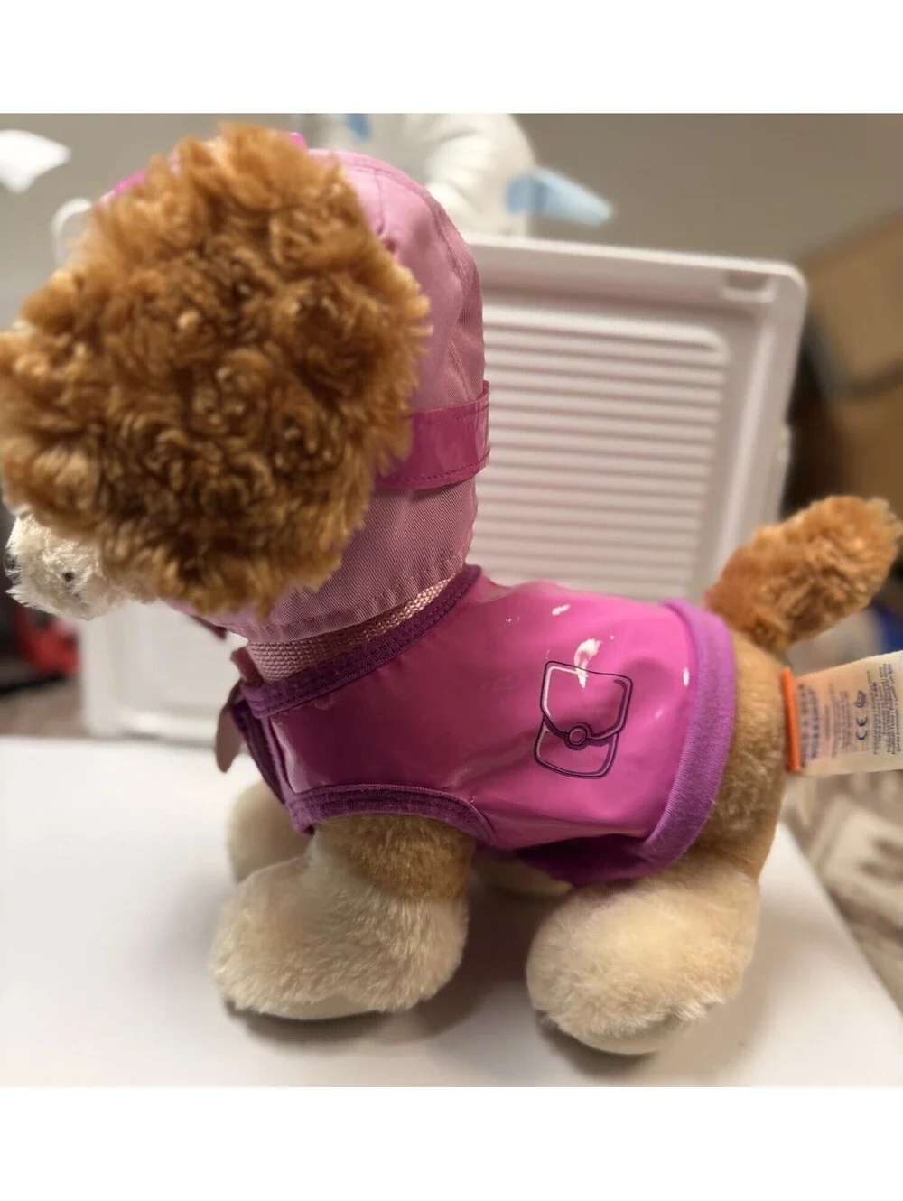 Build A Bear Nickelodeon Paw Patrol Skye Dog Plush 2018 W/ Hat And Collar